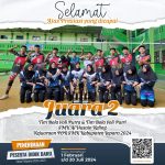 SMK AL HUSAIN KELING JUARA 2 CABANG OLAHRAGA BOLA VOLI KEJUARAAN POR SMK SE-KABUPATEN JEPARA 2024