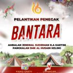 GUGUS DEPAN PANGKALAN JENDERAL SUDIRMAN-R.A.KARTINI SUKSES GELAR PELANTIKAN PRAMUKA PENEGAK BANTARA ANGKATAN XVI